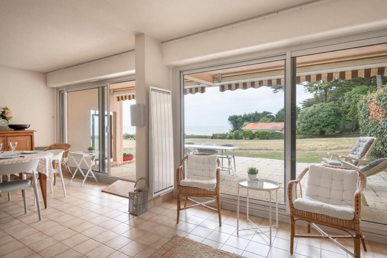 Rez-De-Terrasse Face Mer Pour 4 Personnes Pornic Εξωτερικό φωτογραφία